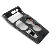 APLIQUE CONSOLE CENTRAL HONDA CIVIC 2022 FIBRA DE CARBONO Vo6 
