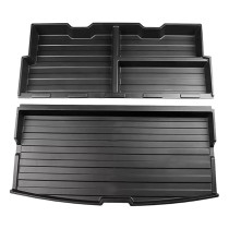 CAIXA ORGANIZADORA DE PORTA MALAS VW TIGUAN PRETO Vo6