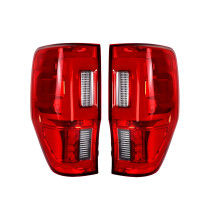PAR LANTERNA FORD RANGER VERMELHA LED 3D Vo6