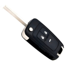 CHAVE CANIVETE CHEVROLET MODELO 3 BOTÕES Vo6