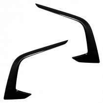 APLIQUE FAROL AUXILIAR HONDA CIVIC 2022 FIBRA DE CARBONO Vo6