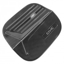 APLIQUE TAMPA COMBUSTIVEL HONDA CIVIC 2022 FIBRA DE CARBONO Vo6