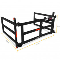 EXTENSOR  DE CAÇAMBA FORD RANGER ATE 2012 EM AÇO