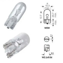 Par Lâmpada R5W 24v 5w BA15s Original Standard – Philips 