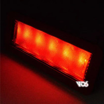 BREAK LIGHT LUZ STOP VERMELHA 5 LEDS Vo6
