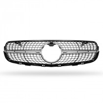 GRADE MERCEDES GLC X253 C253 DIAMOND PRATA E CROMADO VO6