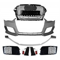 BODY KIT PARACHOQUE DIANTEIRO AUDI A3 MODELO RS3 FRONT BUMBER Vo6