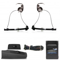 KIT VIDRO SENSORIZADO FIAT PALIO STRADA HLX ELX EL 2 PORTAS ALTERNATIVO COM BOTÃO ORIGINAL TRAGIAL P