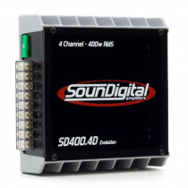 MODULO POTENCIA SOUNDIGITAL SD400.4D EVOLUTION 2 e 4 OHMS