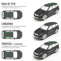 RACK TETO KADETT CORSA ASTRA CELTA ZAFIRA LONG LIFE