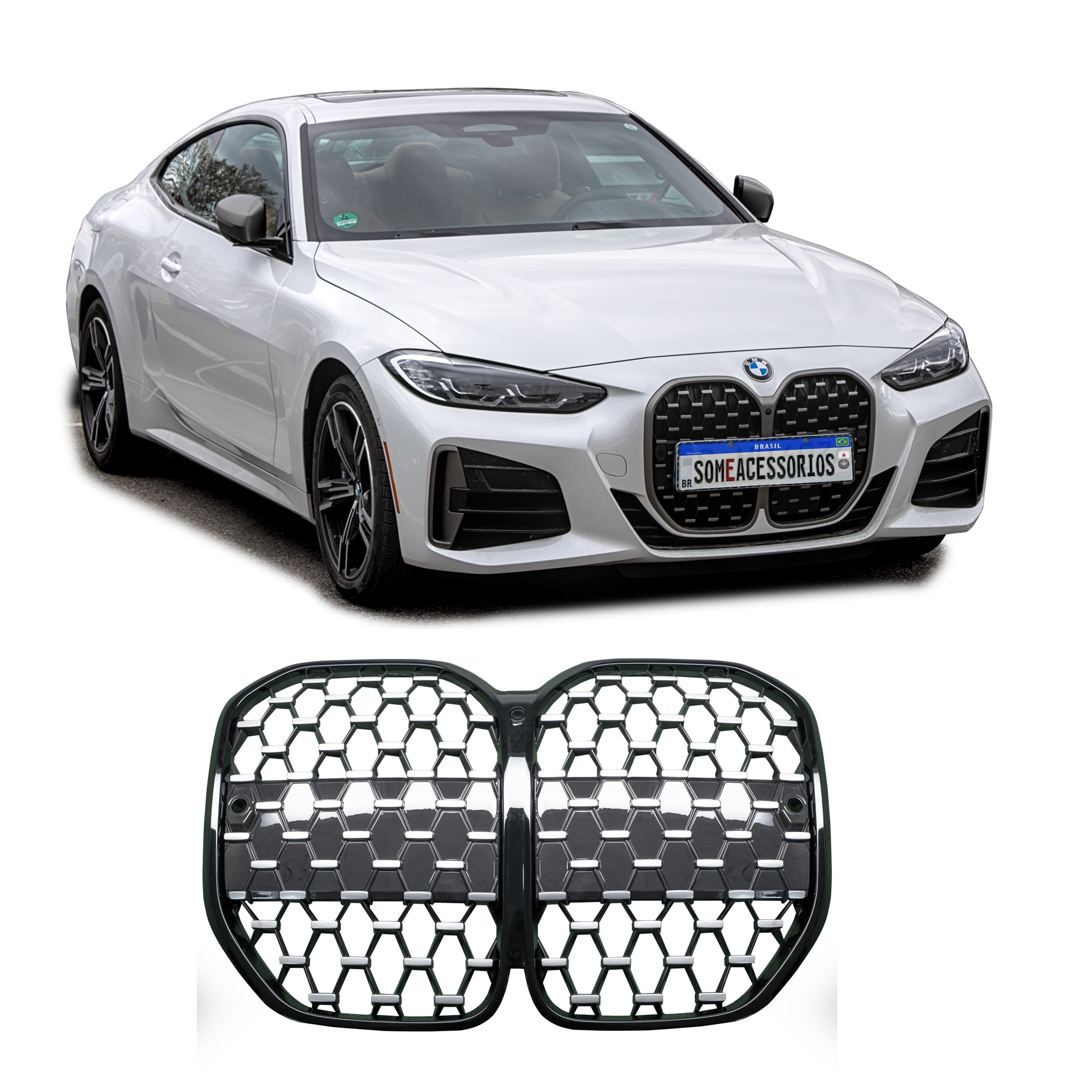 GRADE BMW SÉRIE 4 G22 CRYSTAL Vo6