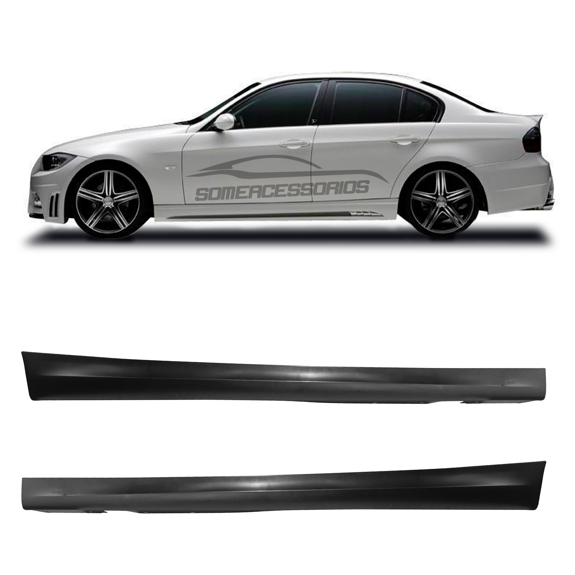 SPOILER LATERAL BMW E90 MODELO M3 SPORT