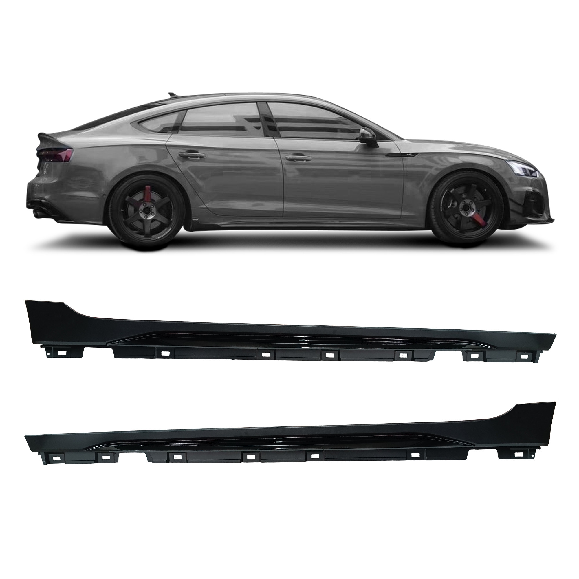 SPOILER LATERAL MODELO RS AUDI A5 PRIMER Vo6