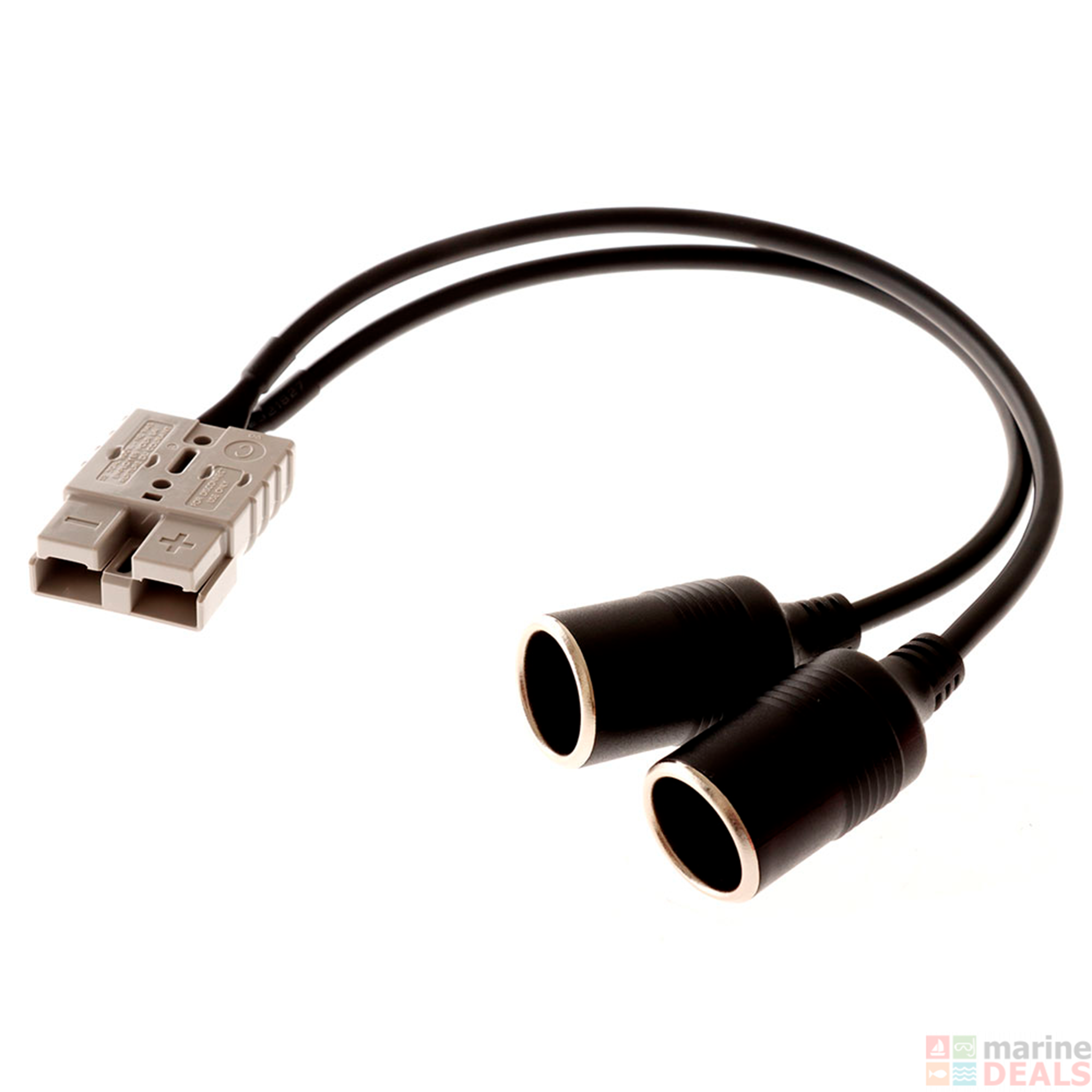 PLUG TOMADA DUPLA CIGARRO 40CM 50A 16AWG Vo6