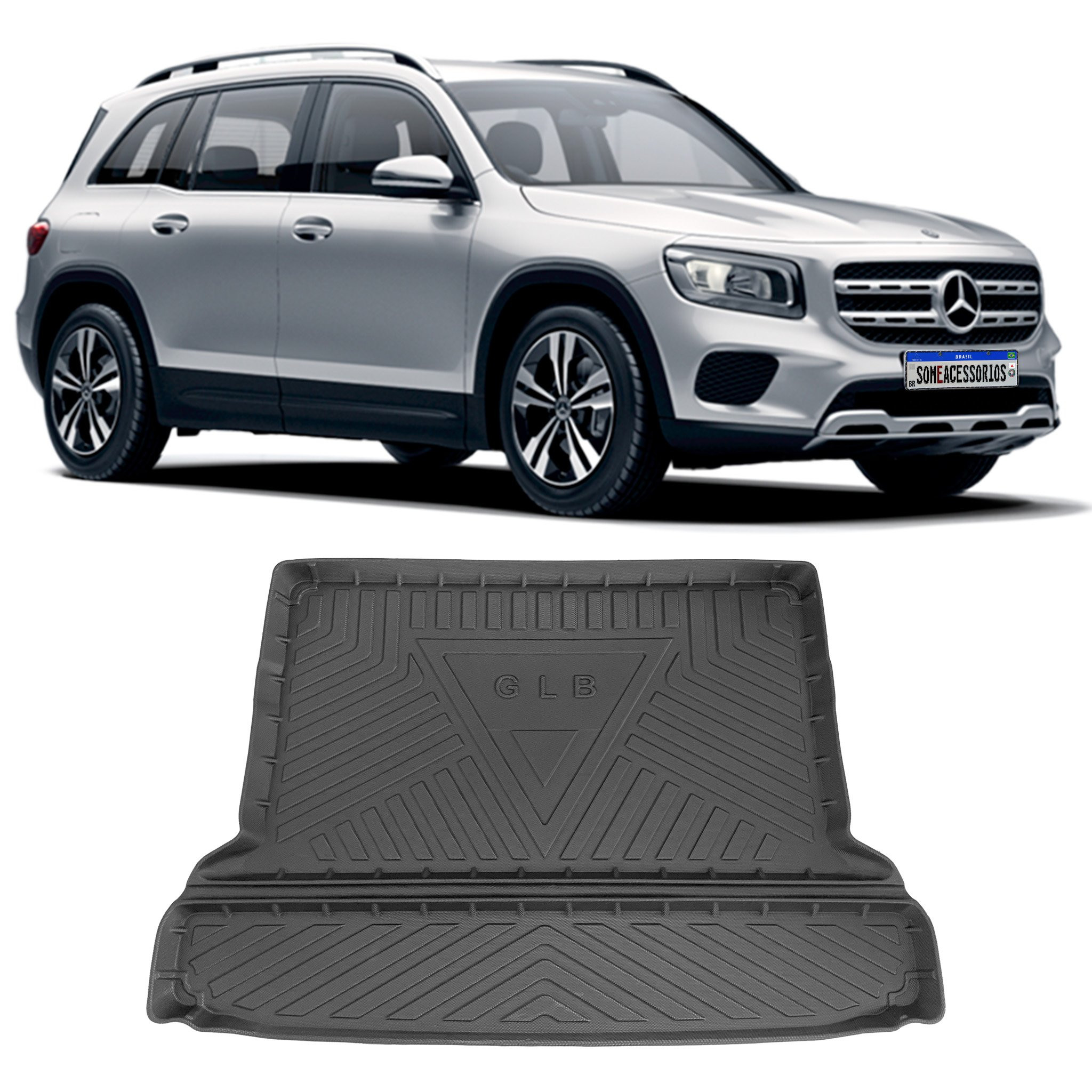 TAPETE PORTA MALAS MERCEDES GLB X247 BANDEJA Vo6