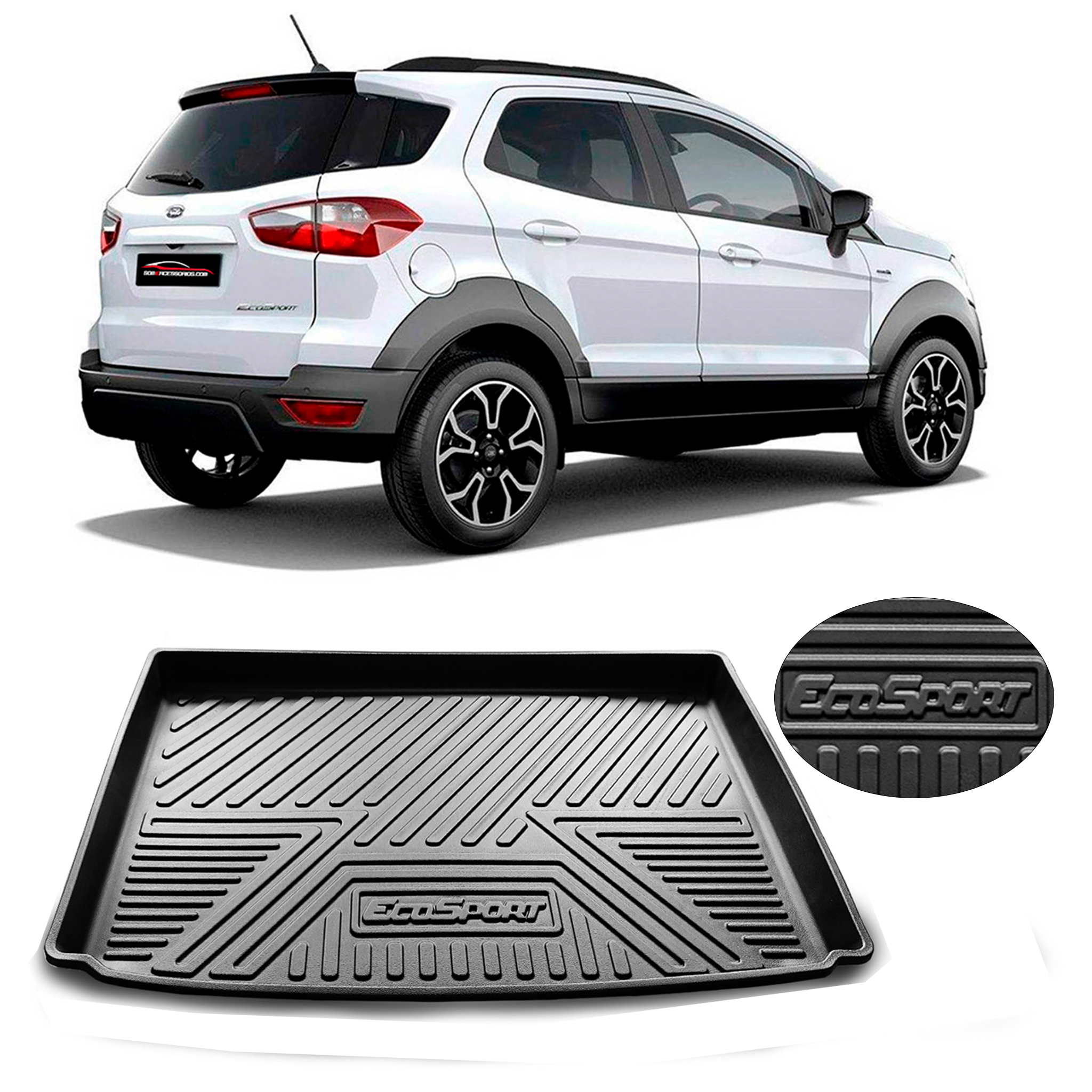 TAPETE PORTA MALAS FORD ECOSPORT BANDEJA