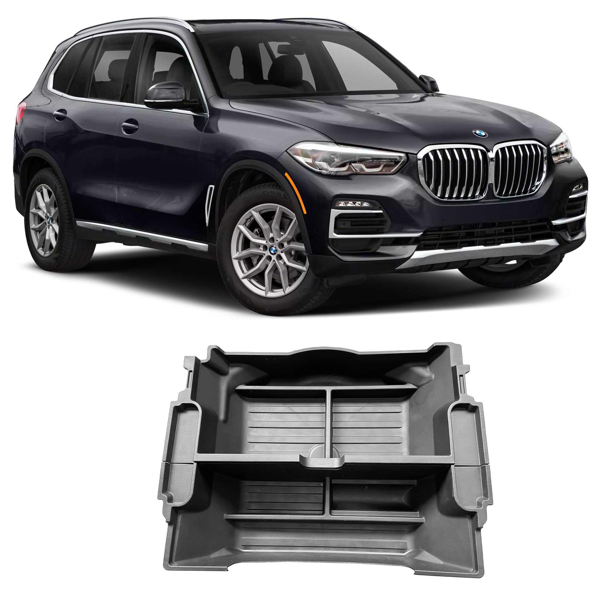 CAIXA ORGANIZADORA PORTA MALAS BMW X5 PRETO Vo6