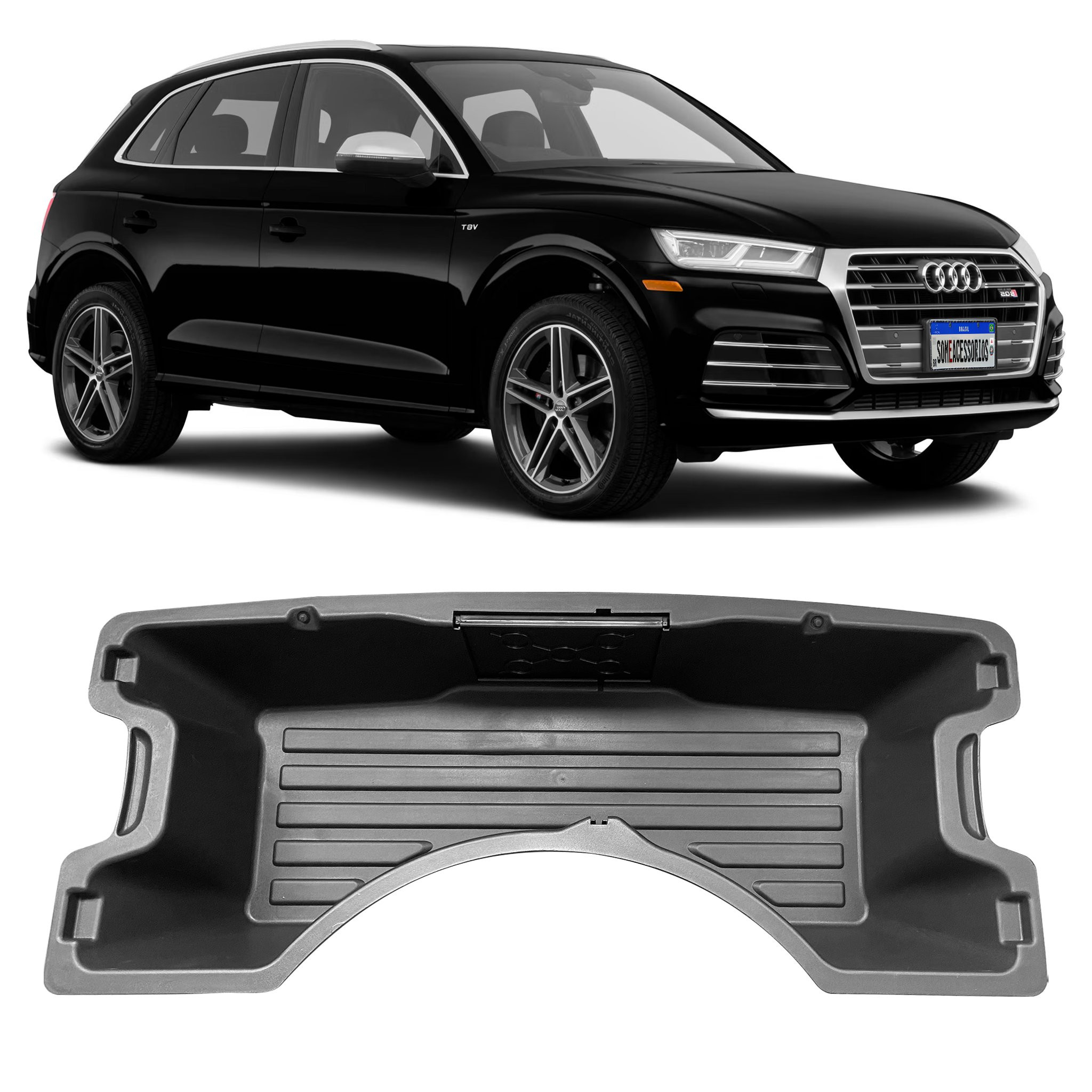 CAIXA ORGANIZADORA DE PORTA MALAS AUDI Q5 Vo6