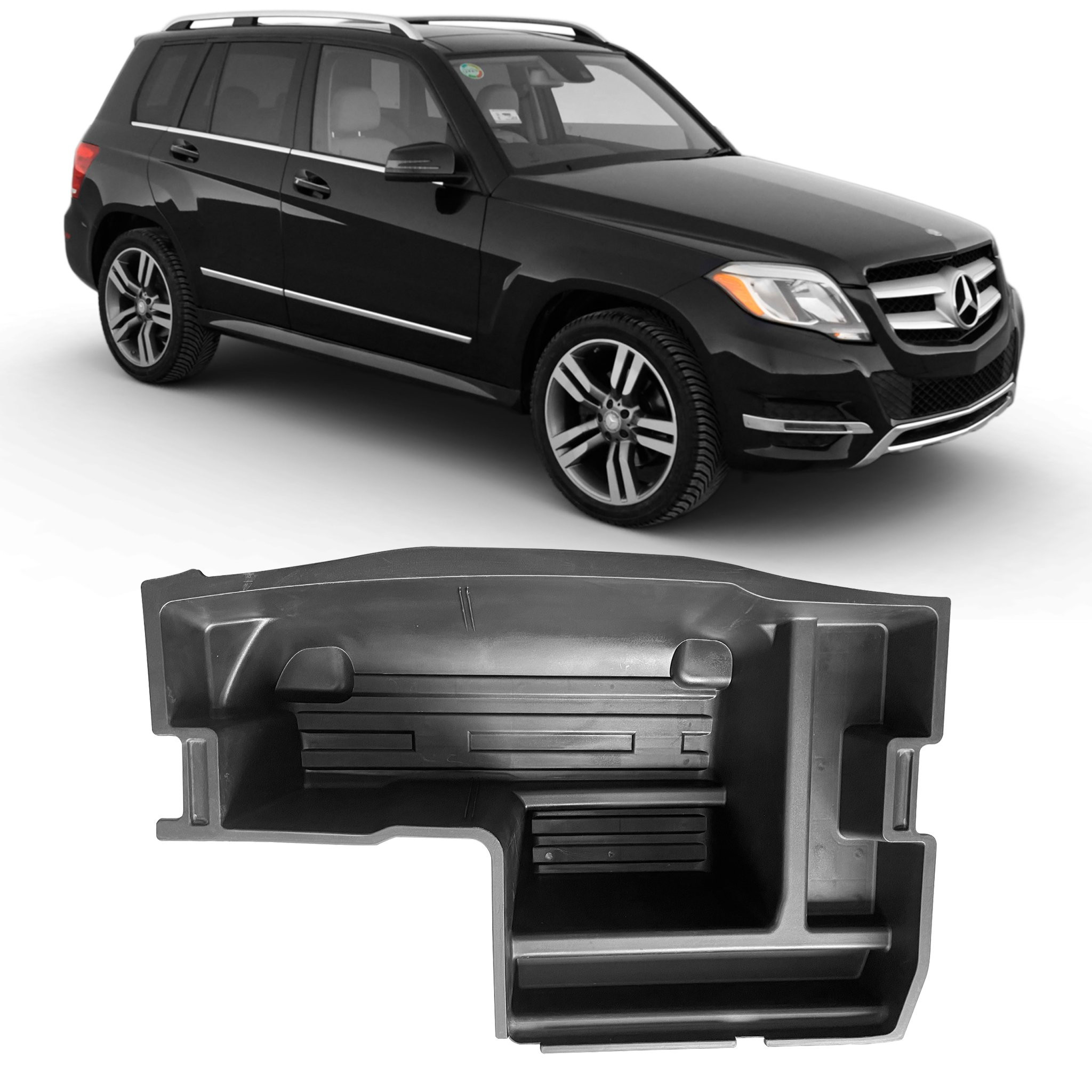 CAIXA ORGANIZADORA DE PORTA MALAS MERCEDES BENZ GLK PRETO Vo6