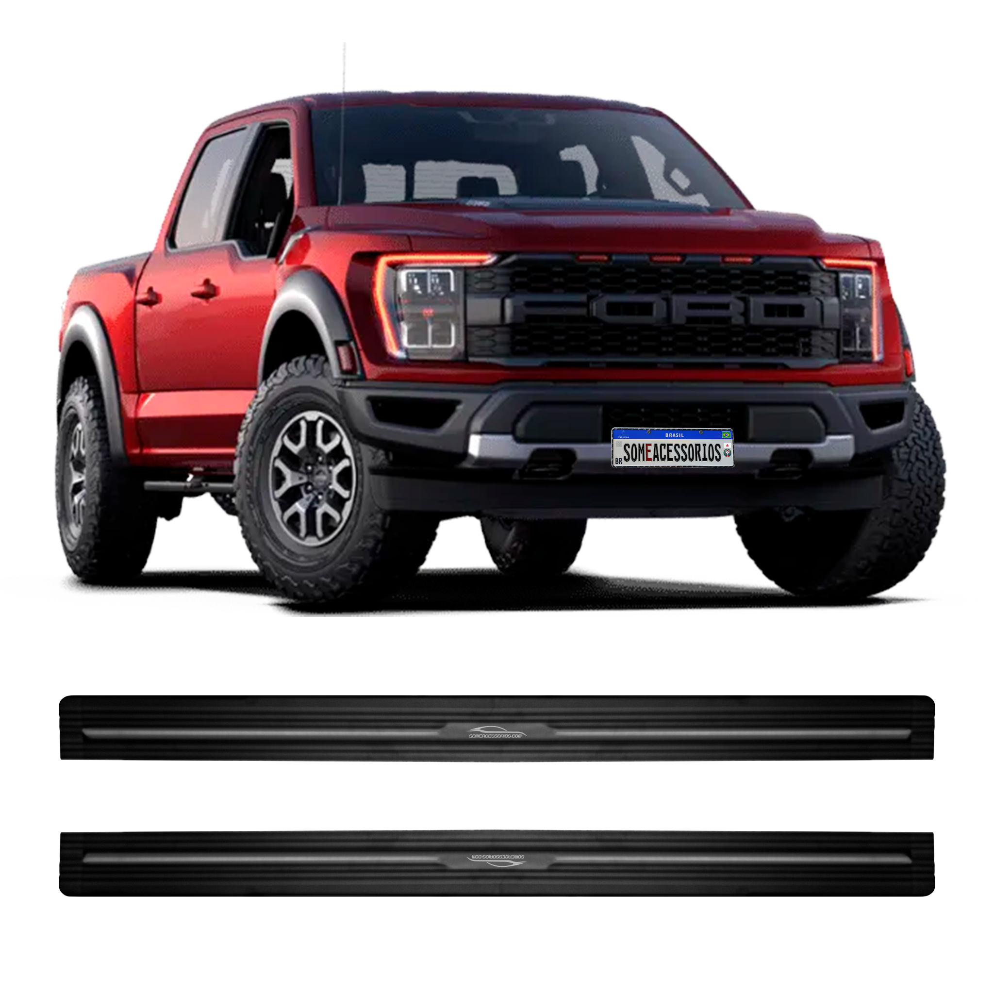 ESTRIBO ELÉTRICO AUTOMÁTICO FORD F-150 Vo6