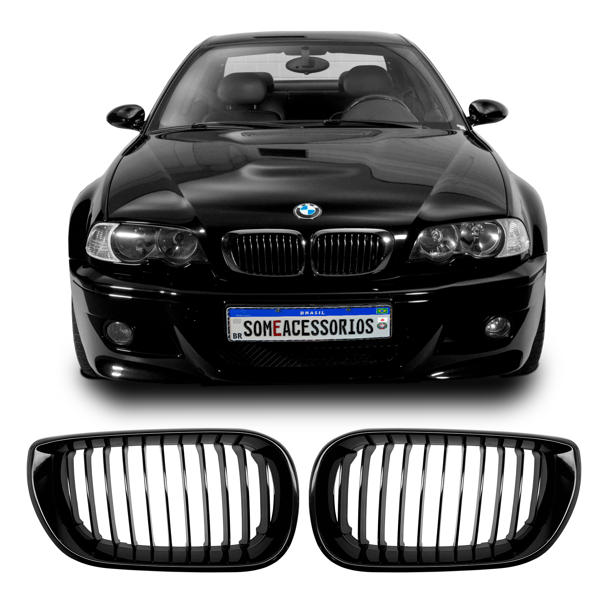 GRADE BMW SÉRIE 3 E46 HASTE UNICA SPORT BLACK Vo6