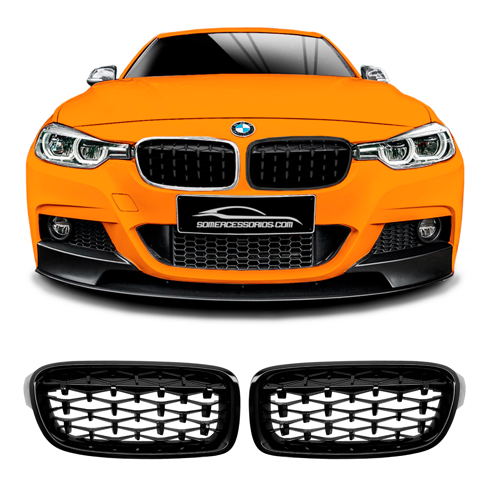 GRADE BMW SÉRIE 3 F30 METEOR DIAMOND BLACK Vo6