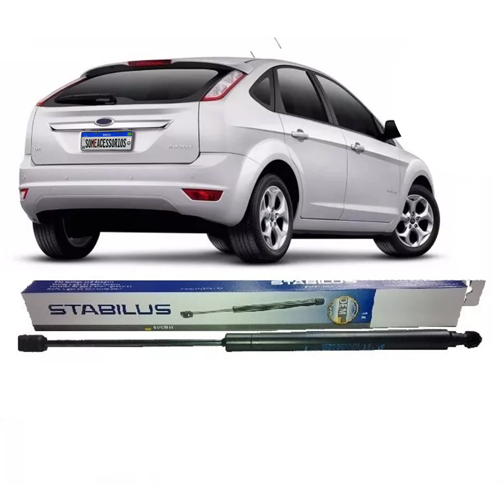  AMORTECEDOR DE PORTA MALAS FORD FOCUS/KA  STABILUS