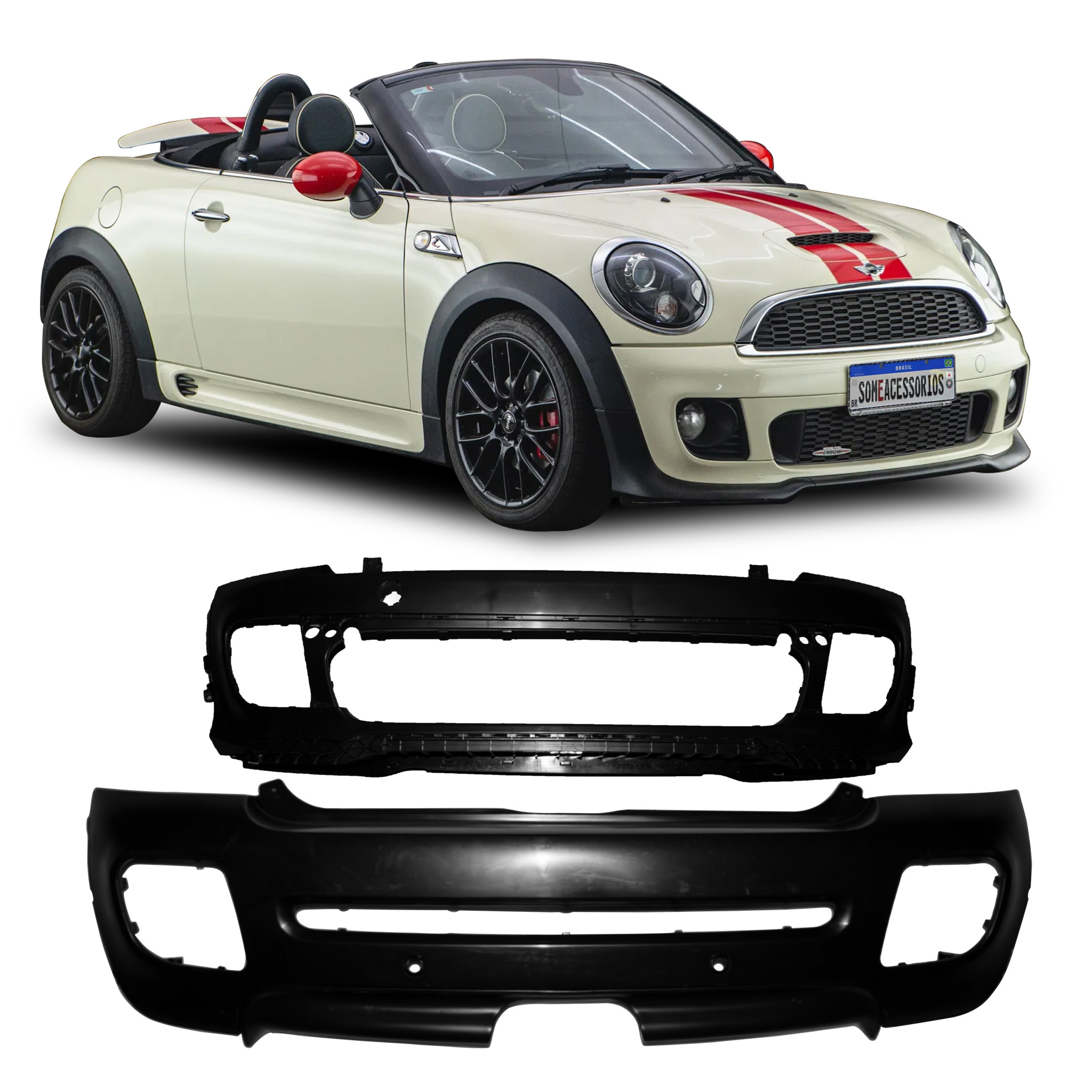 BODY KIT TRANSFORMAÇÃO COMPLETO MINI COOPER S CABRIO Vo6