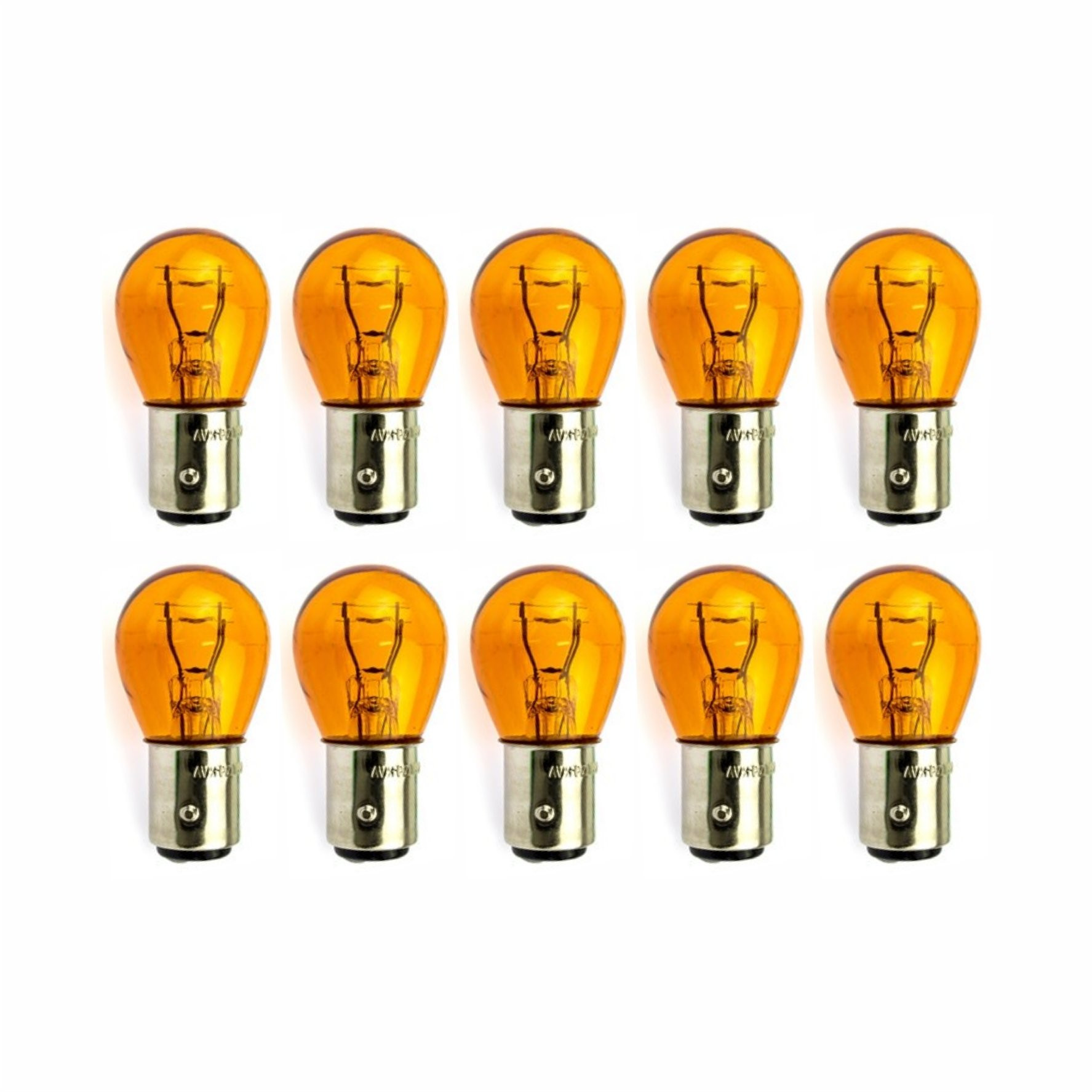 KIT LAMPADA HELLA AMBAR 2 POLOS 12V 23/8W 10 PEÇAS Vo6
