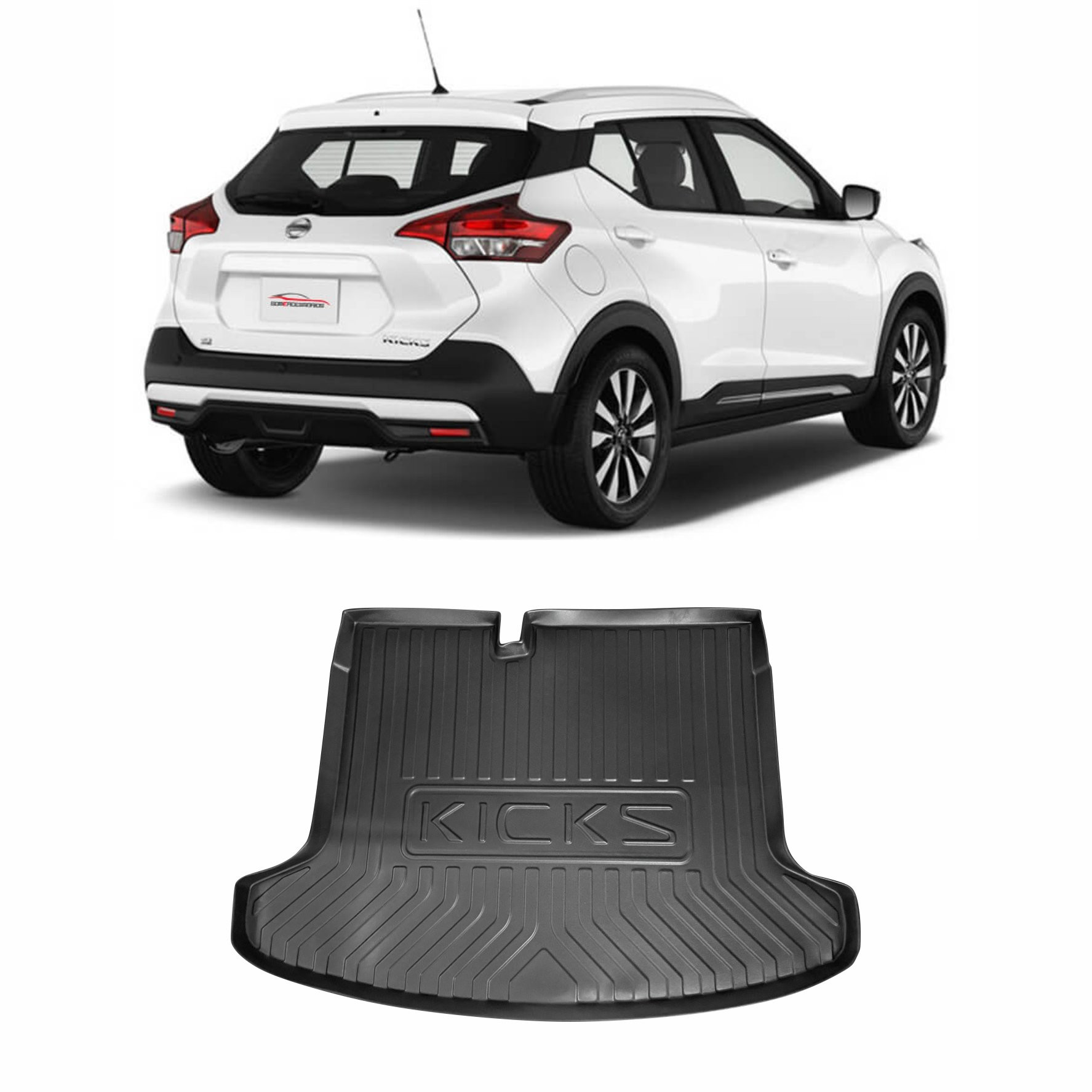 TAPETE PORTA MALAS NISSAN KICKS BANDEJA Vo6