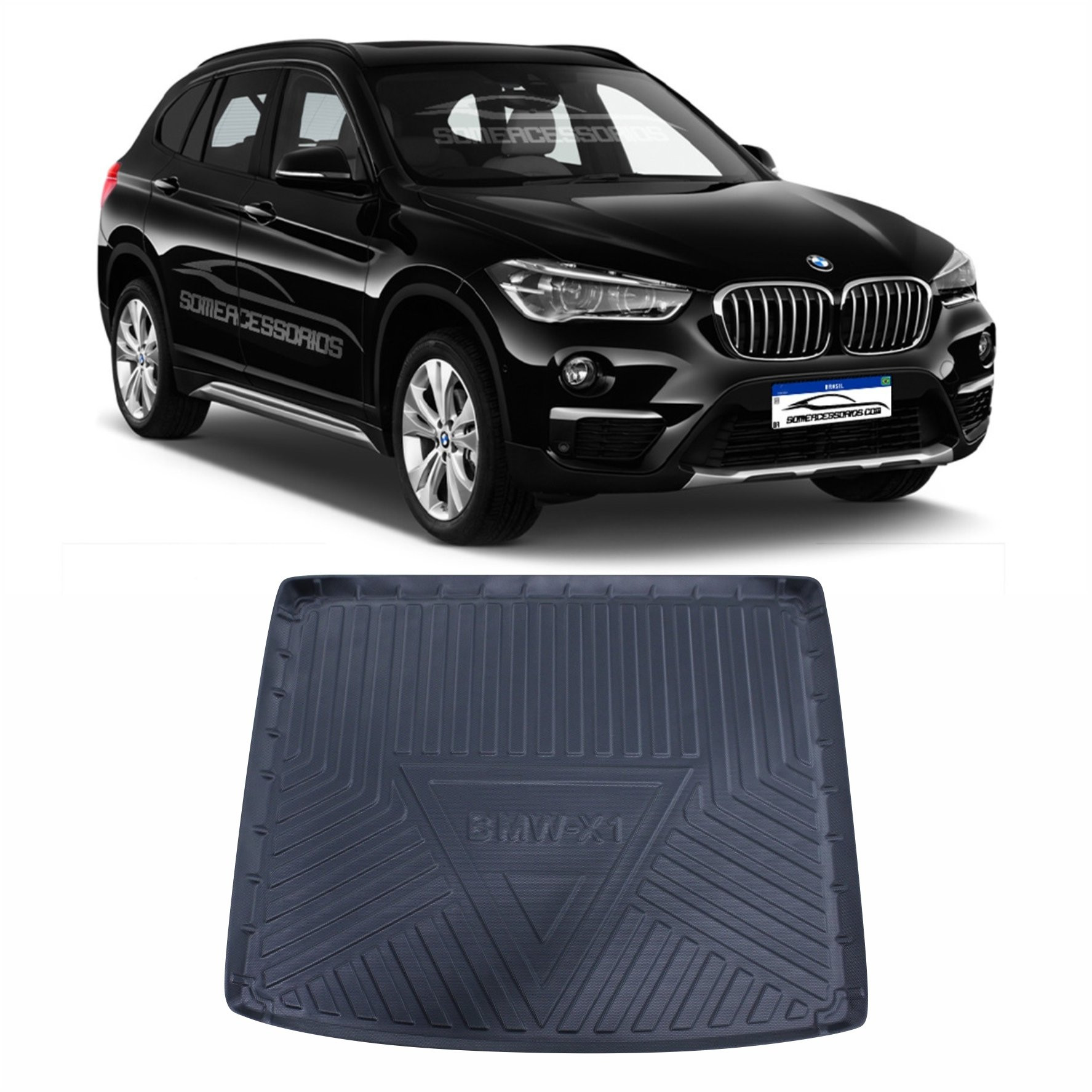 TAPETE PORTA MALAS BMW X1 BANDEJA Vo6
