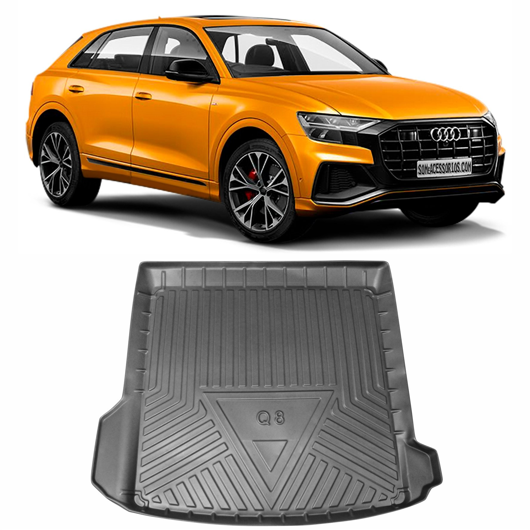 TAPETE BANDEJA PORTA MALAS AUDI Q8 Vo6
