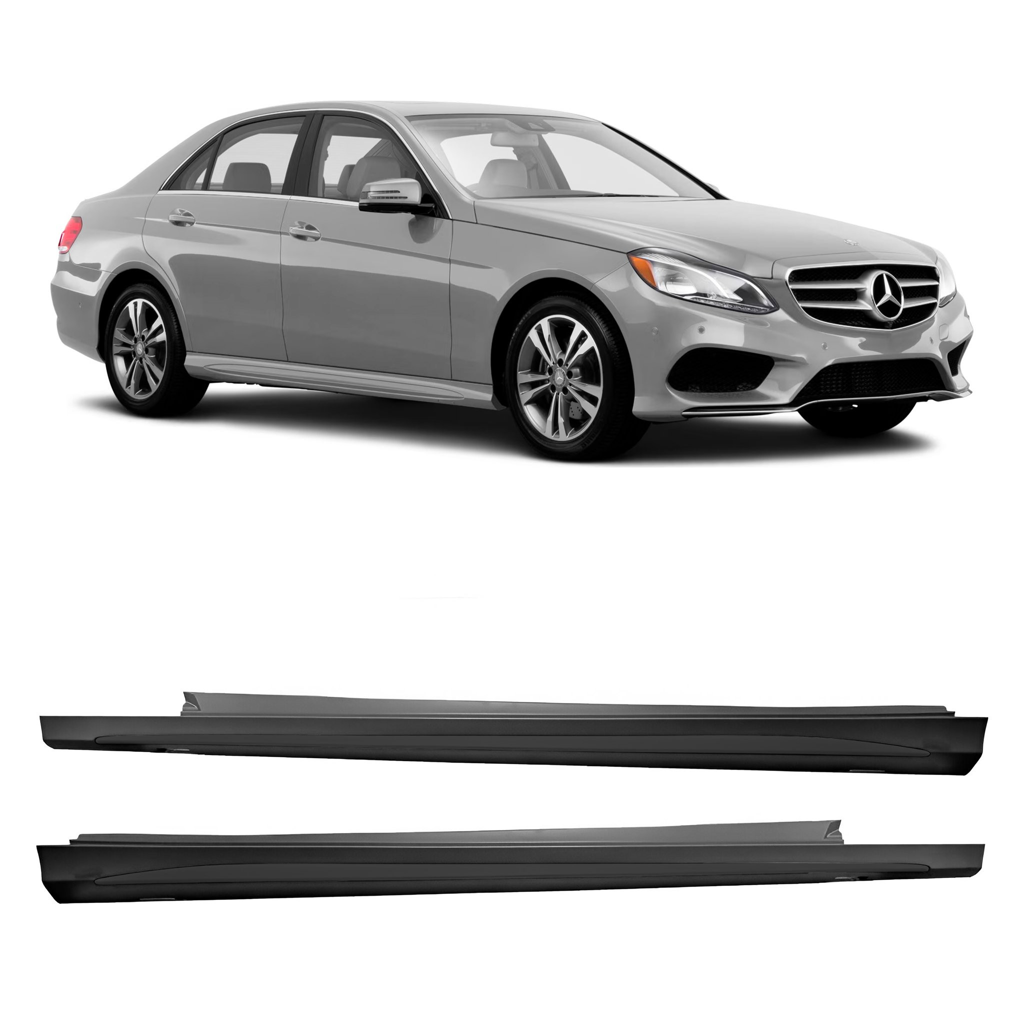 SPOILER LATERAL MERCEDES CLASSE E W212 E200 E250 E300 Vo6