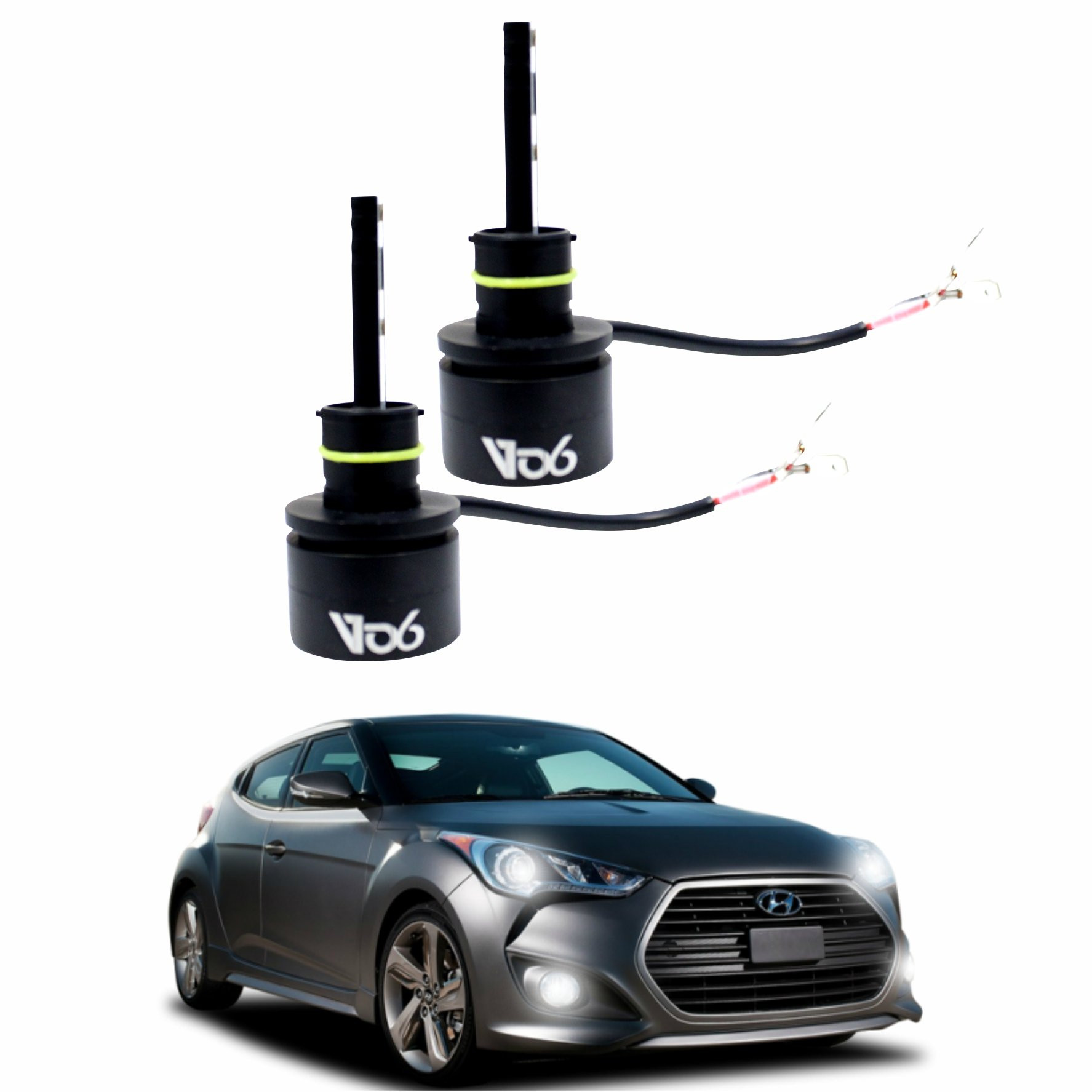 KIT LAMPADA ULTRA LED H7 12/24V HEADLIGHT 6000K Vo6