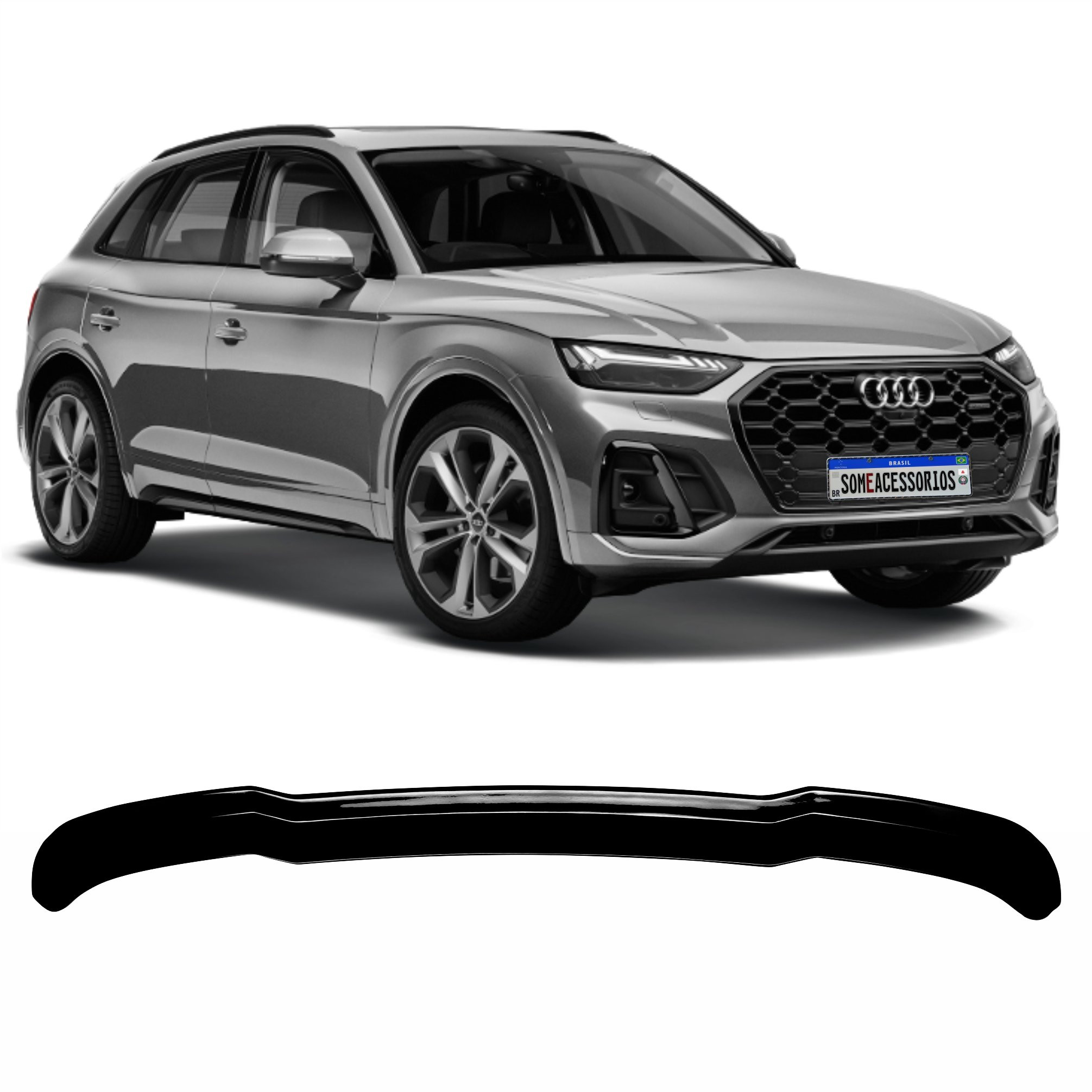 AEROFOLIO TRASEIRO AUDI Q5 SPORT BLACK PIANO Vo6