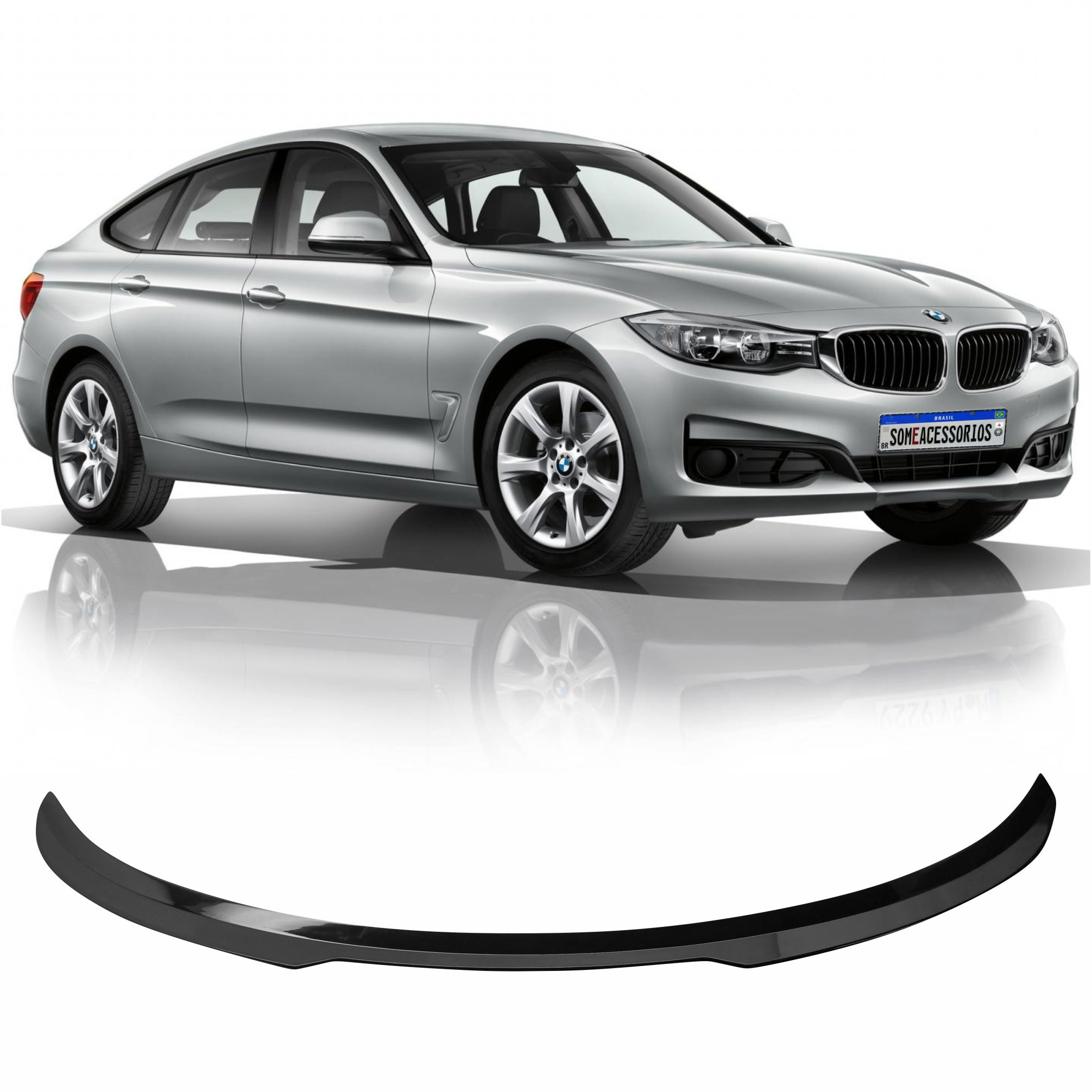 AEROFOLIO TRASEIRO BMW SERIE 3 F34 BLACK PIANO Vo6