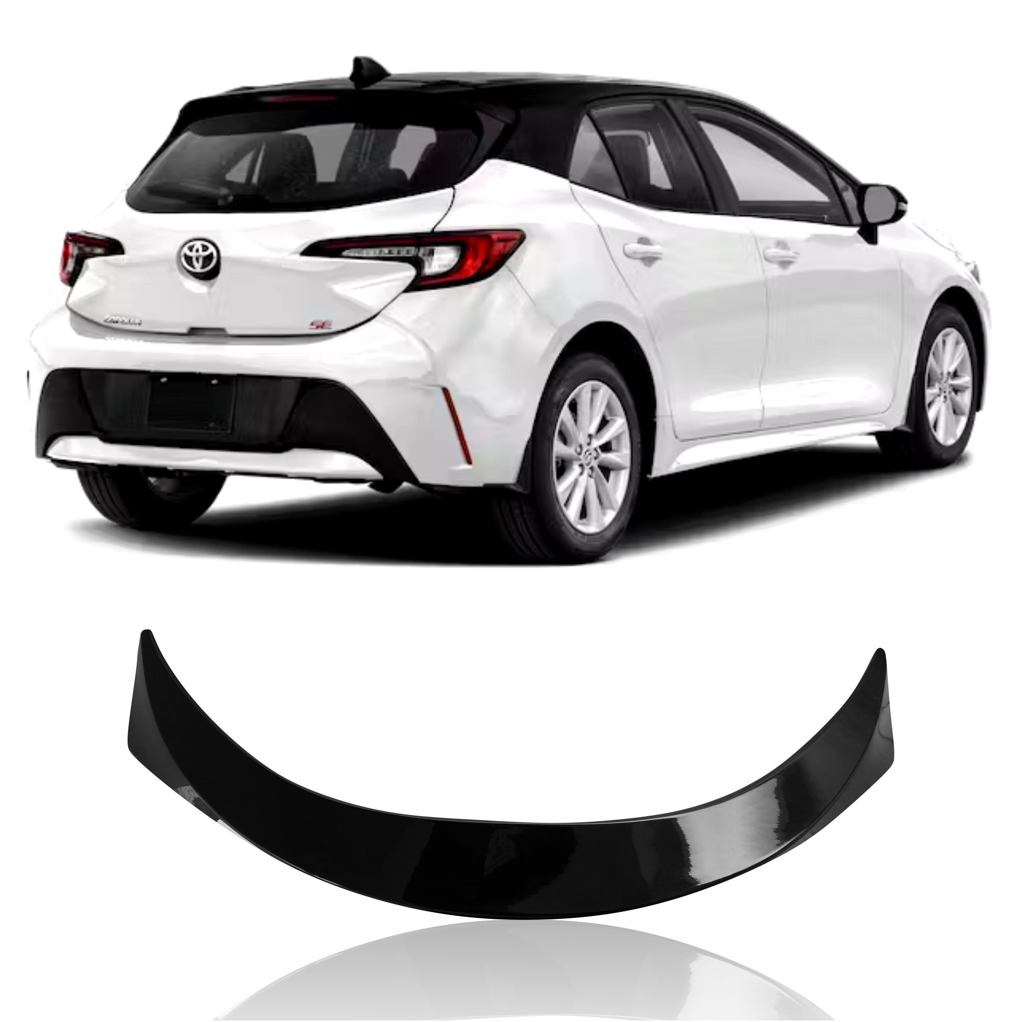 AEROFOLIO TRASEIRO COROLLA HATCHBACK ASA MEDIA BLACK PIANO Vo6