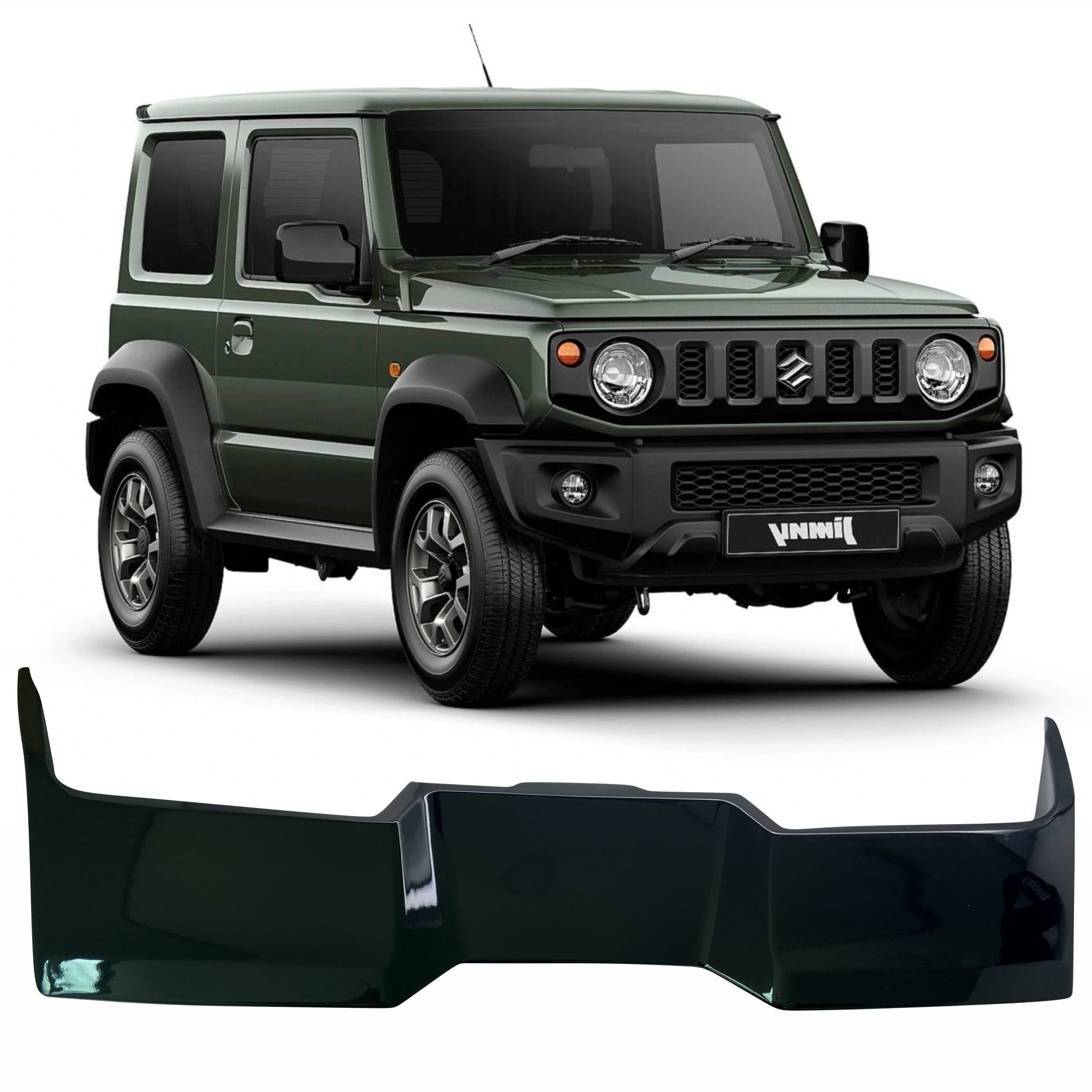 AEROFOLIO TRASEIRO SUZUKI JIMMY WIDE BLACK PIANO Vo6