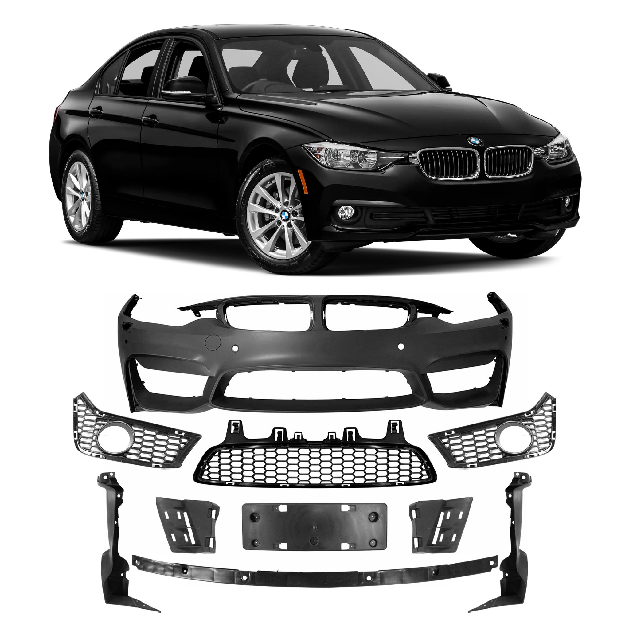 BODY KIT DIANTEIRO TRANSFORMA F32 F33 F36 PARA M4
