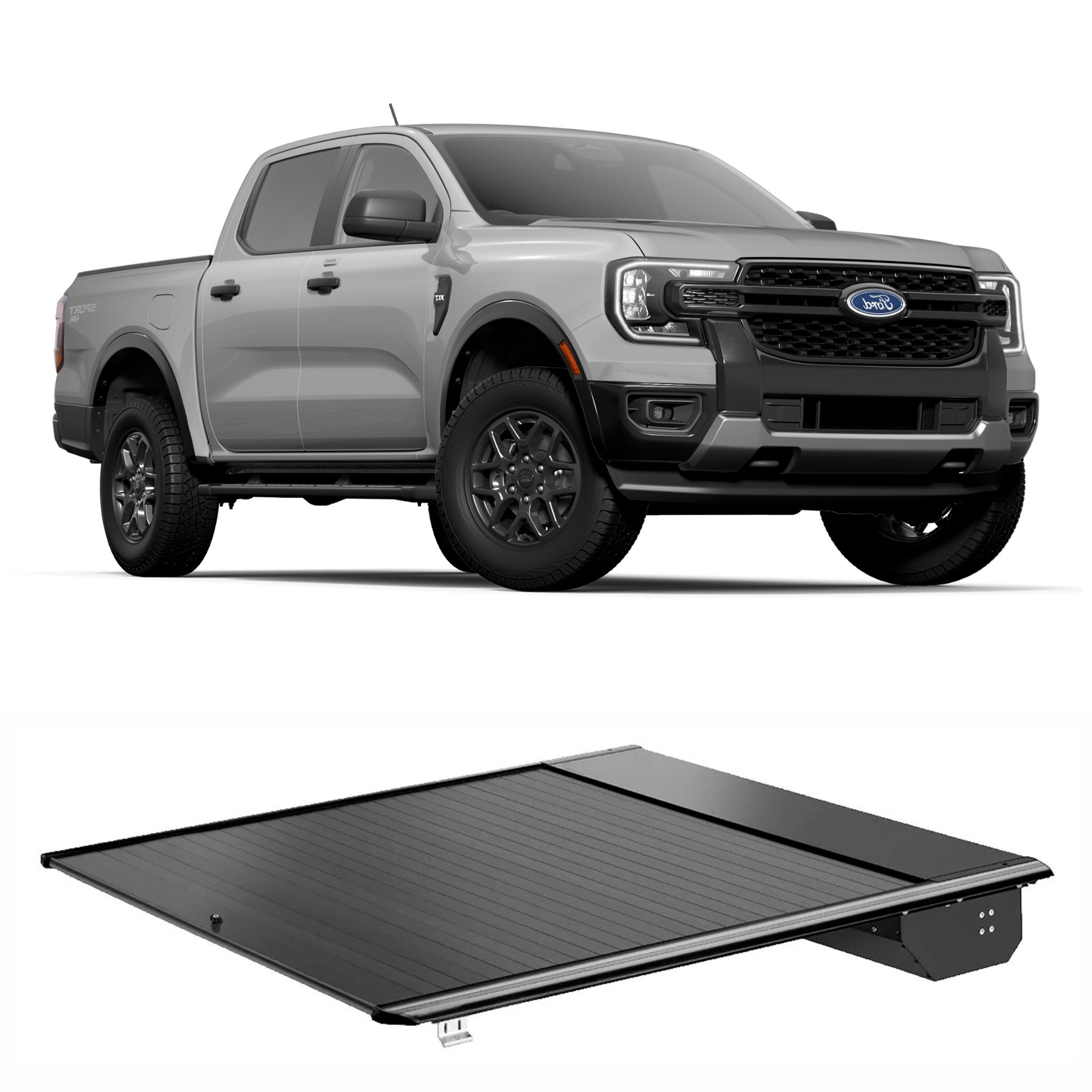 CAPOTA MARITIMA RIGIDA FORD RANGER T9 RETRATIL MANUAL Vo6