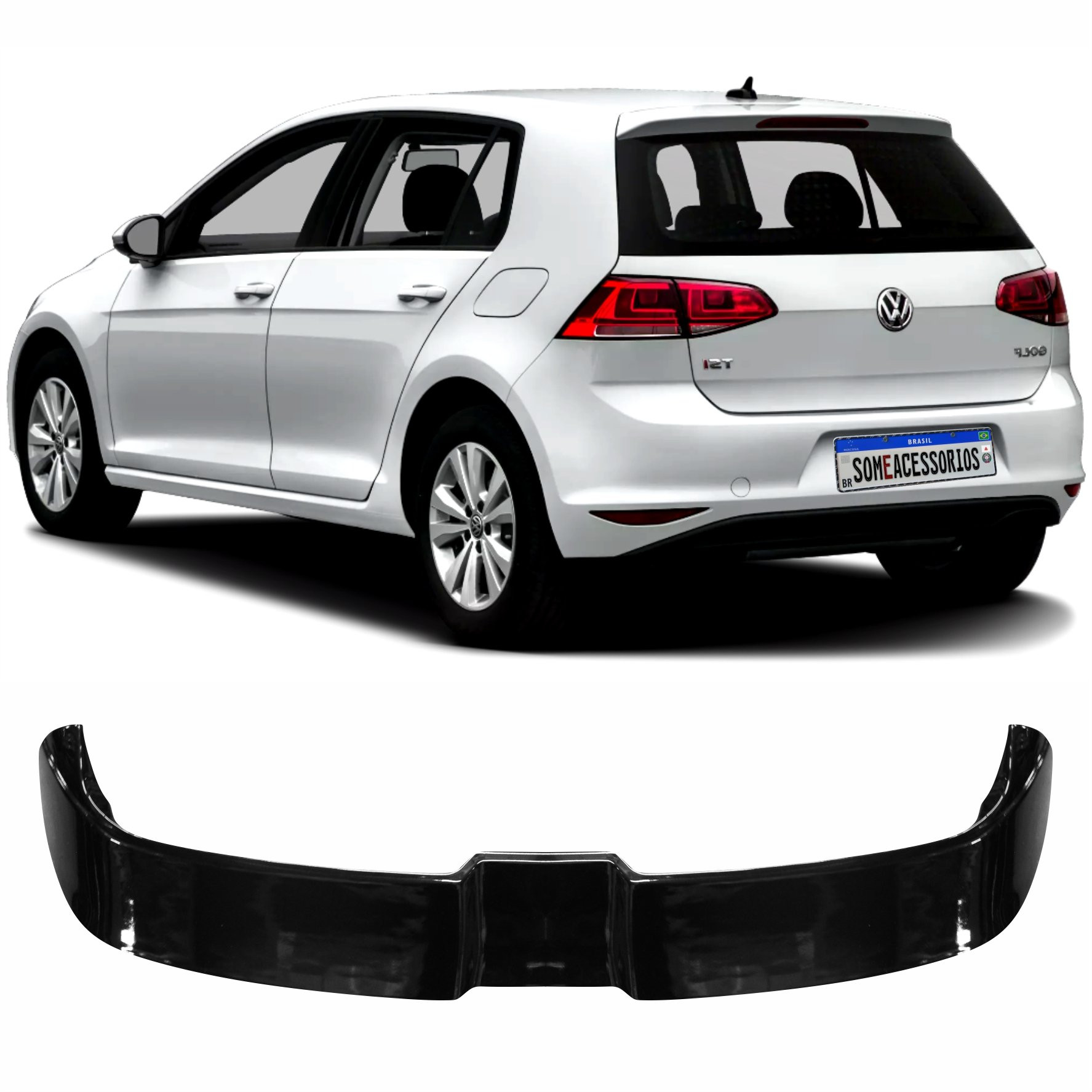 AEROFOLIO VW GOLF MK6 BLACK PIANO Vo6