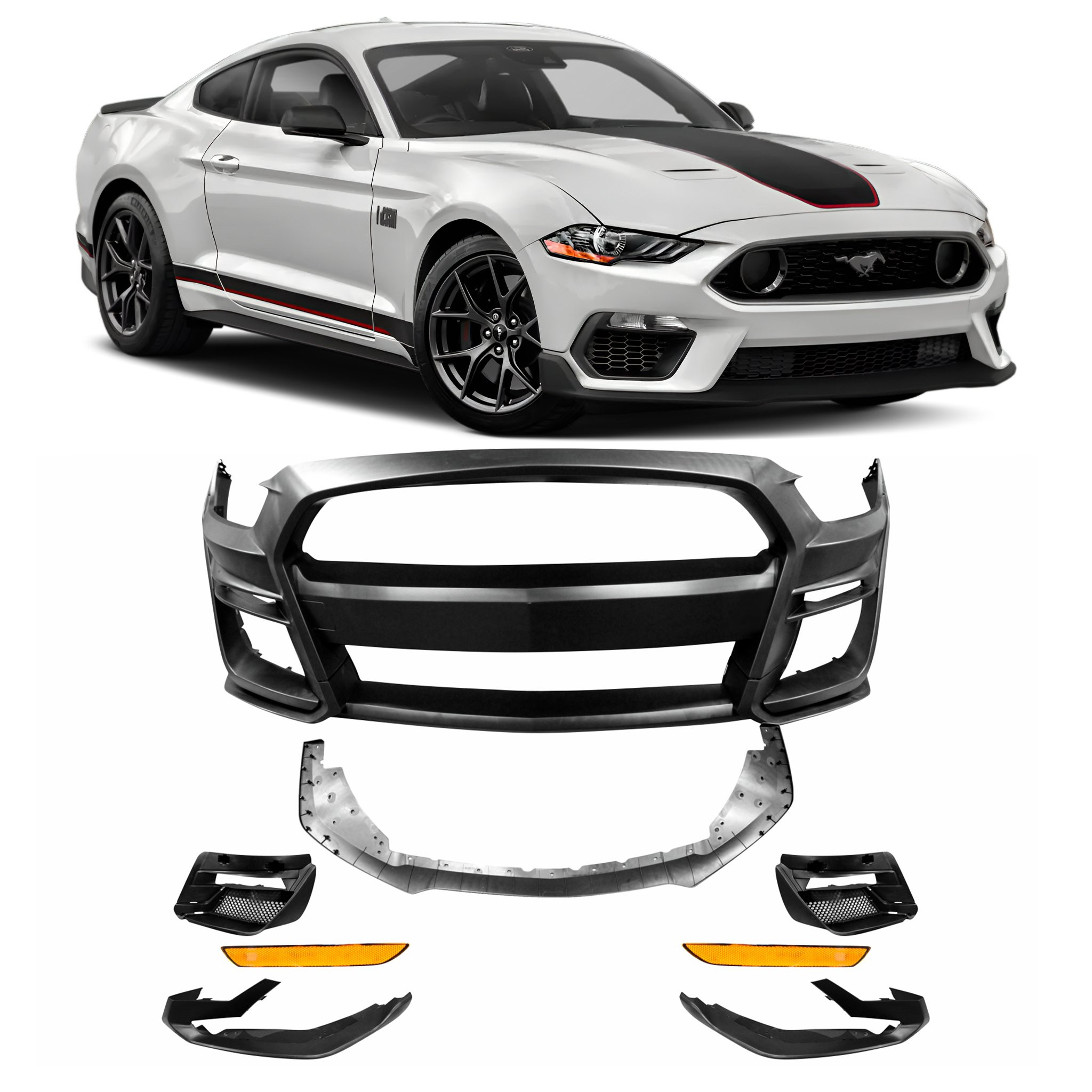 BODY KIT TRANSFORMA FORD MUSTANG SHELBY GT500 Vo6