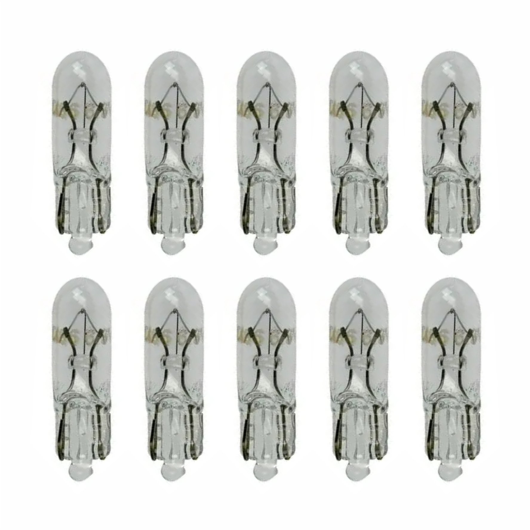 KIT LAMPADA CRISTAL HELLA MINIATURA T5 PAINEL 12V 1.2W Vo6