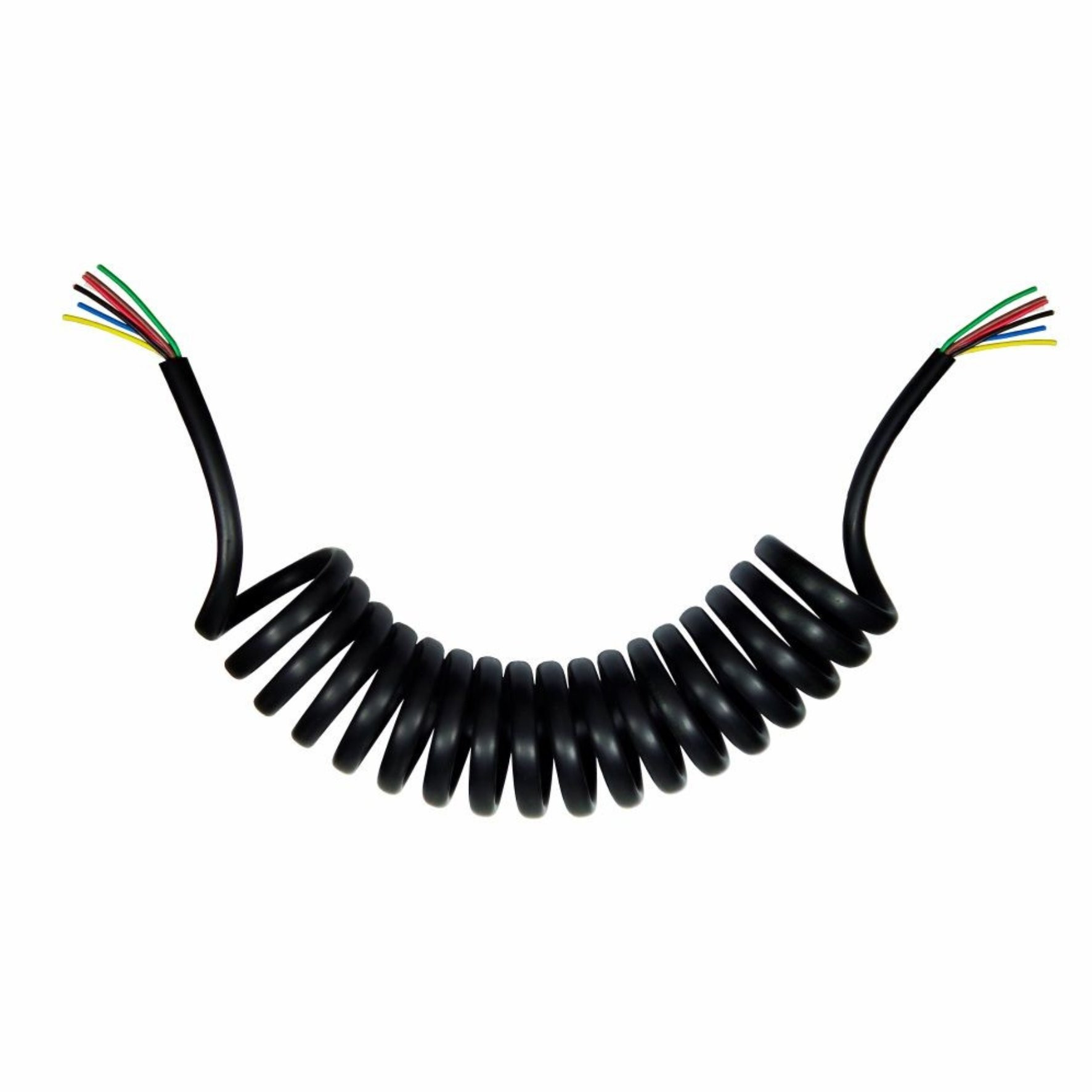 CHICOTE CONECTOR ELETRICO ASPIRAL SEM CONECTOR 4,5M DNI