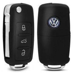 CHAVE CANIVETE MODELO VOLKSWAGEN 3 BOTOES