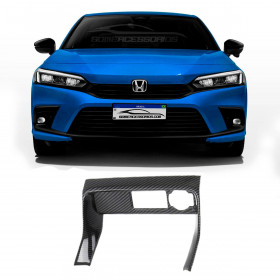 APLIQUE CONSOLE USB HONDA CIVIC 2022 FIBRA DE CARBONO Vo6