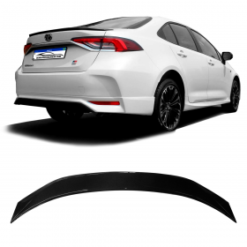 AEROFÓLIO TRASEIRO MODELO ORIGINAL TOYOTA COROLLA BLACK PIANO Vo6