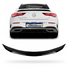 AEROFÓLIO TRASEIRO MERCEDES CLA W118 C200 C220 C250 SPORT BLACK PIANO Vo6