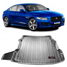 TAPETE BANDEJA PORTA MALAS JAGUAR XE/XEL EMBORRACHADO AUTOMOTIVO Vo6