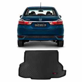 TAPETE BANDEJA EMBORRACHADO DE PORTA MALAS HONDA CITY Vo6